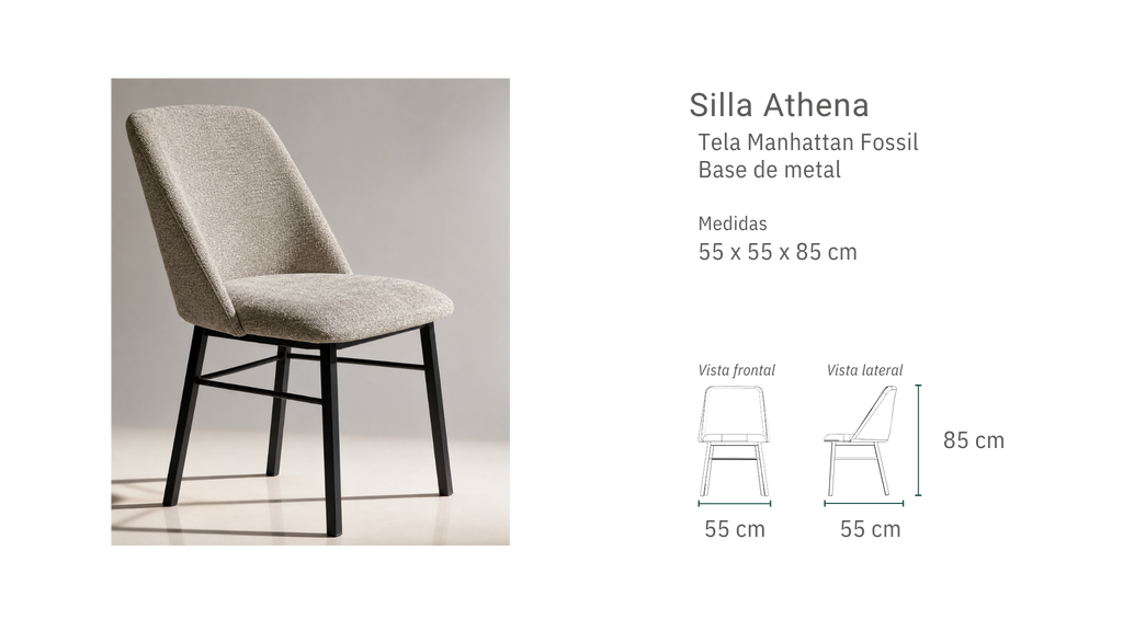 Comedor Athena para 6 personas
