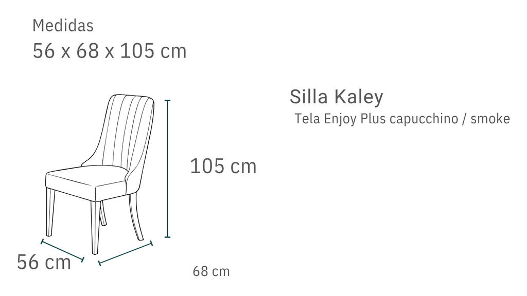 Comedor Kaley 6 personas