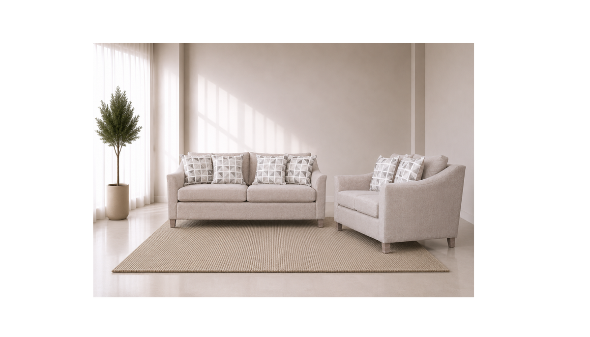 Sofa y Loveseat Geovanna