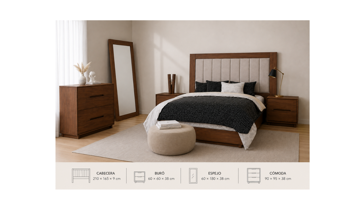 Recámara Bali Ocume KS GAVAR