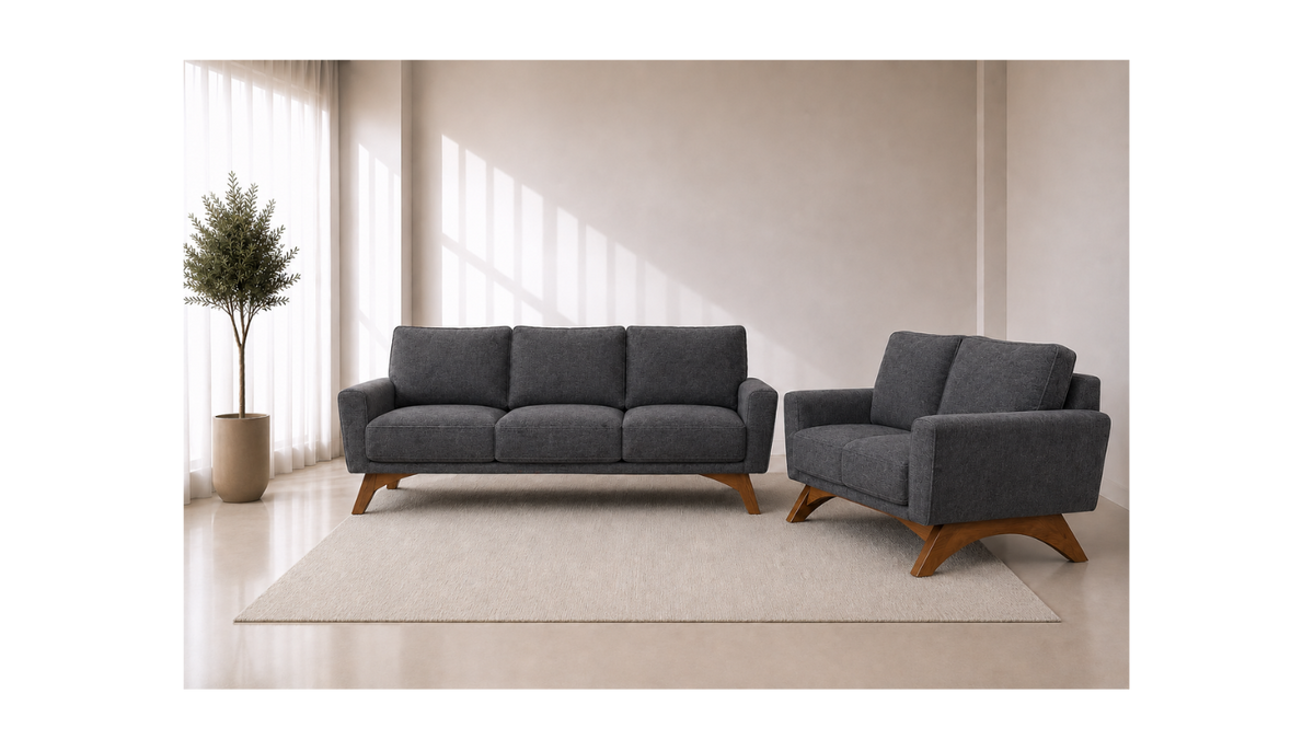 Sofa y Loveseat Glaciar