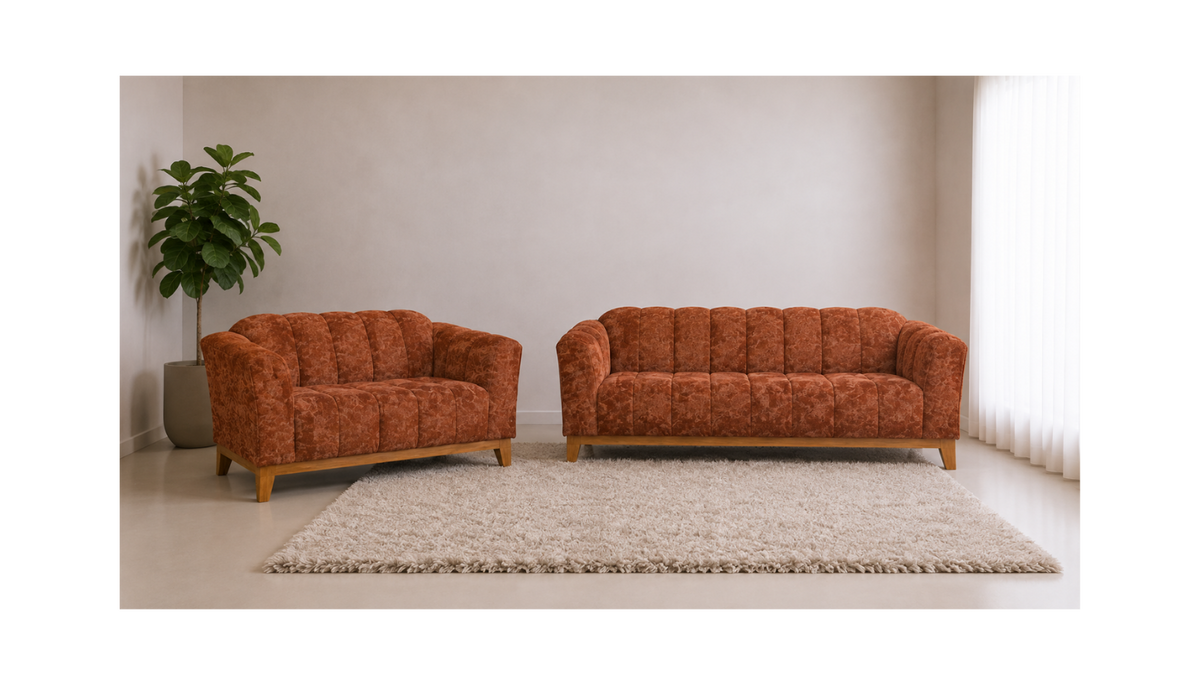 Sofa y Loveseat Vesubio