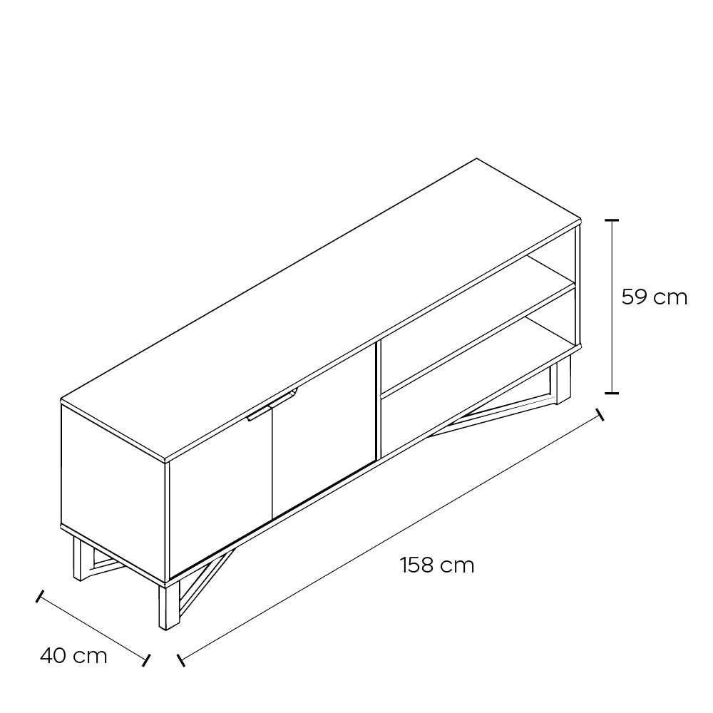 Mueble de TV Mallory