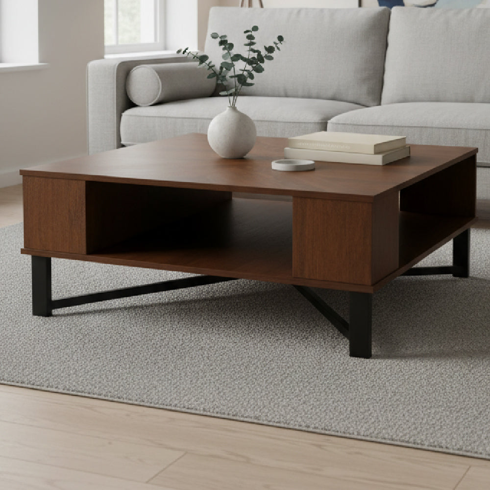Mesa de centro Mallory cuadrada