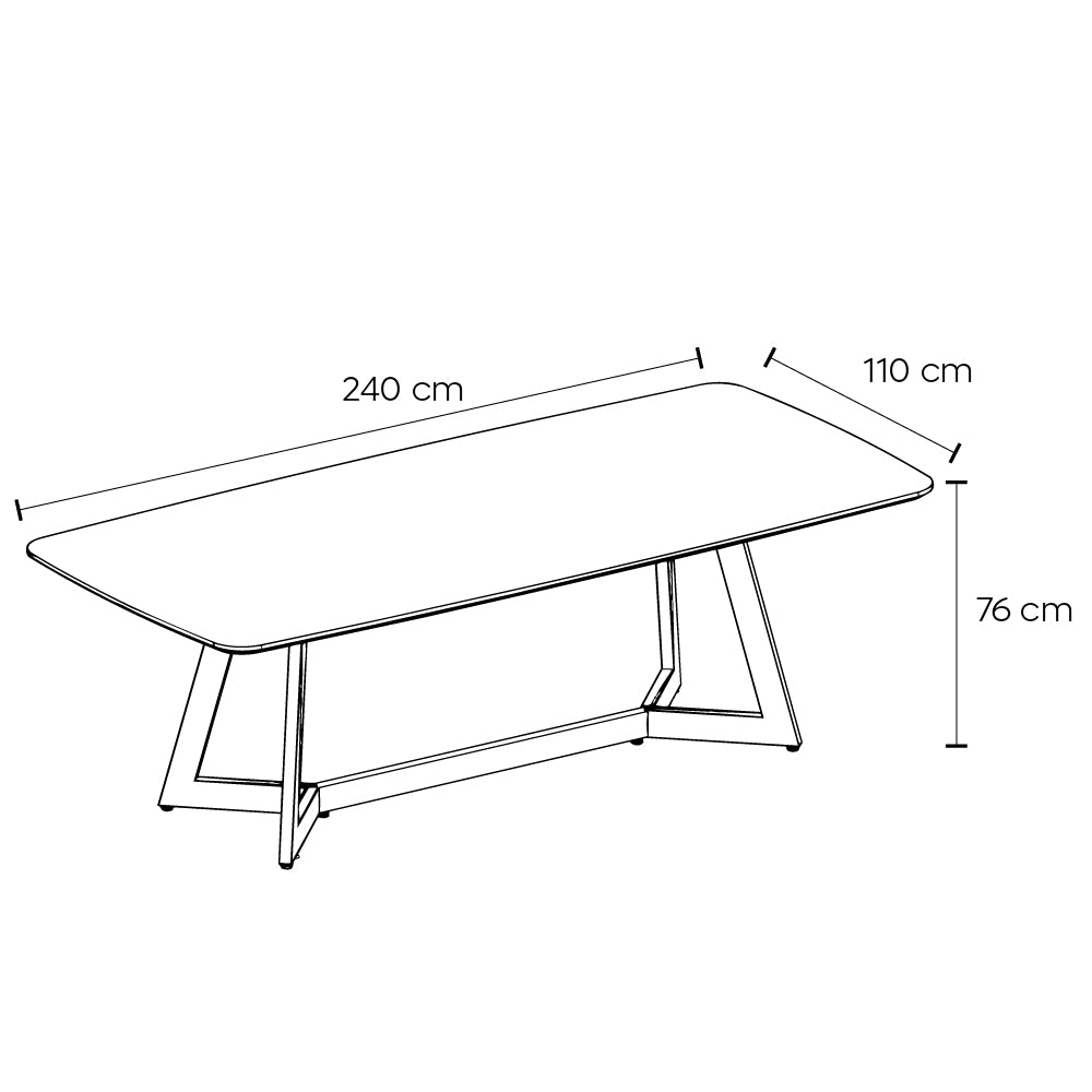 Comedor Aruma 6 personas / 8 personas.